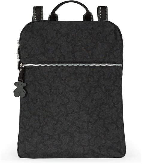 Amazon.com: TOUS Black Colored Nylon Backpack for Women, .